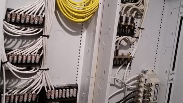 Low Voltage Wiring - How to Wire a Structured Cabling Enclosure