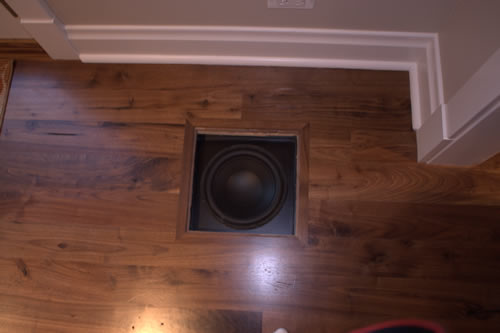 In Floor Subwoofer Choices, Amps 